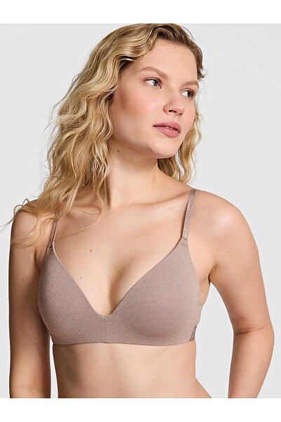 Victoria's Secret Wear Everywhere Lightweight Padded Support Non-wired Shimme...