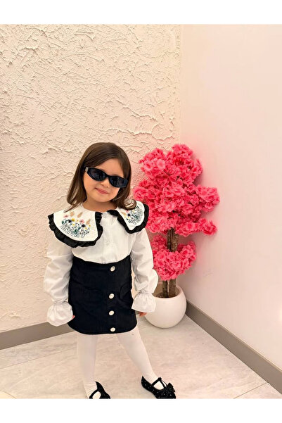 Luna Girl's Velvet Skirt Suit (Please Note the Product Description for Size I...