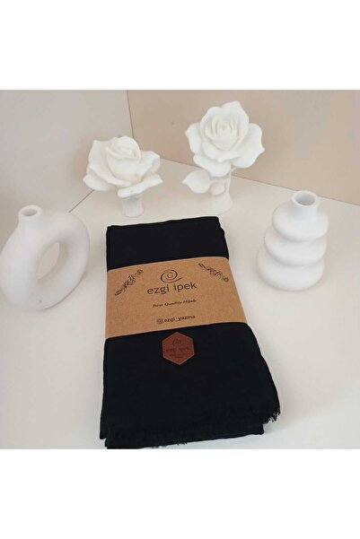 elya aksesuar Ezgi İpek Organik Bambu Kraş Şal