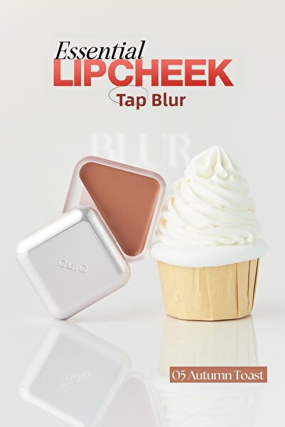 CLIO Lip and Cheek Colorant, Smooth Matte Balm Essential Lipcheek Tap Blur (0...