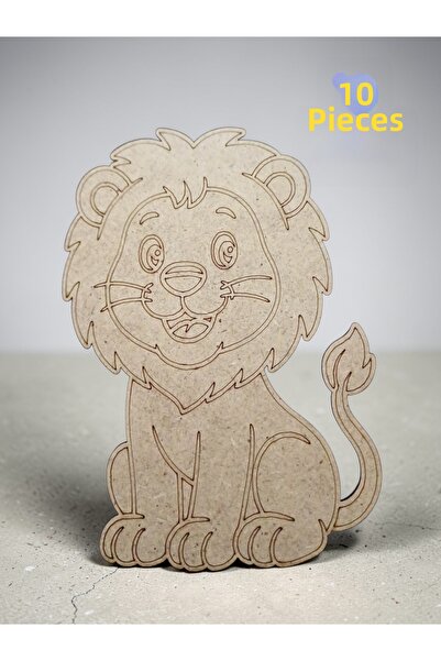 My Kids Room Cute Lion Painting Activity Art Preschool Kindergarten Nursery A...