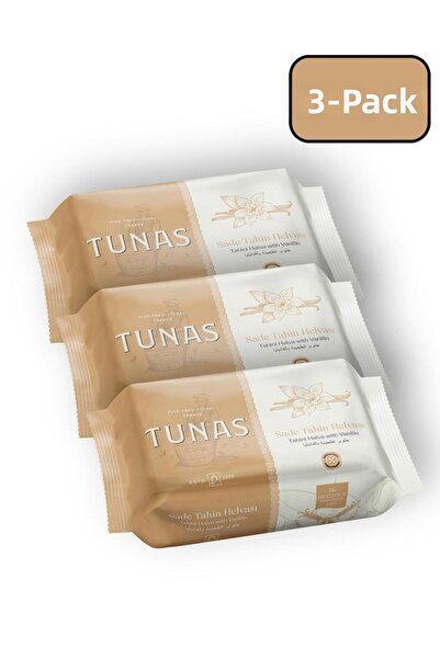 Tunas 3 قطع حلاوة طحينة سادة (3×500=1500 جرام)