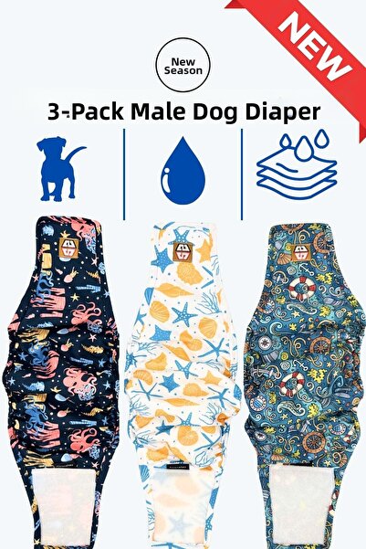 salya store مناديل تنظيف بول الكلاب للرجال من أوشن باك - عبوة مميزة من مقاوم ...