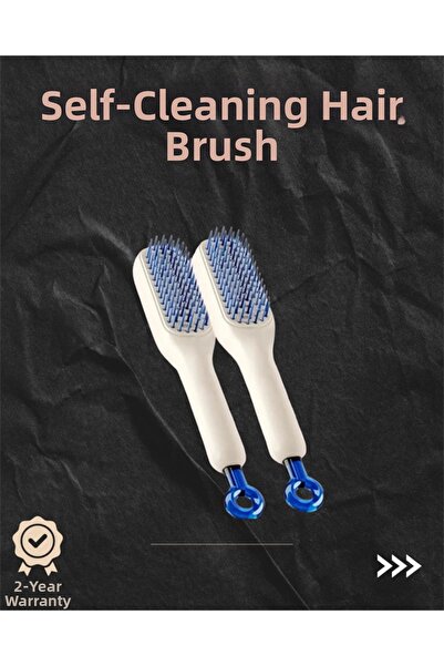 Nacario Mey Import ®   Self-Cleaning Air Hair Comb Set of Pillow – Tangle-Fre...