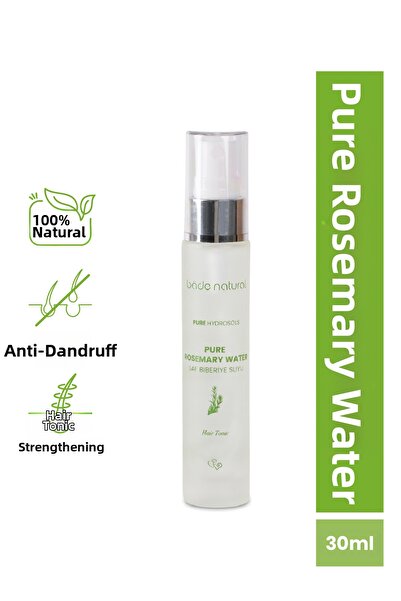 Bade Natural ماء إكليل الجبل لتقوية الشعر ومضاد للتساقط بحجم مناسب للسفر طبيع...