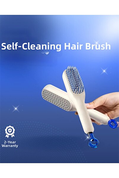 Nacario Mey Import ®   Self-Cleaning Comb - Suitable for All Hair Types