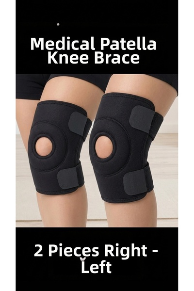 Clevora Knee Brace with Double Patella Support for Athletes with Cross Band f...