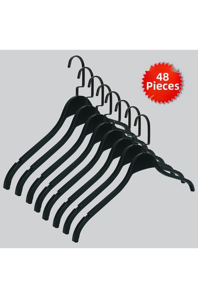 NYN Wooden (Lama Black Hook) T-Shirt, Blouse, Hanger 48 Pieces