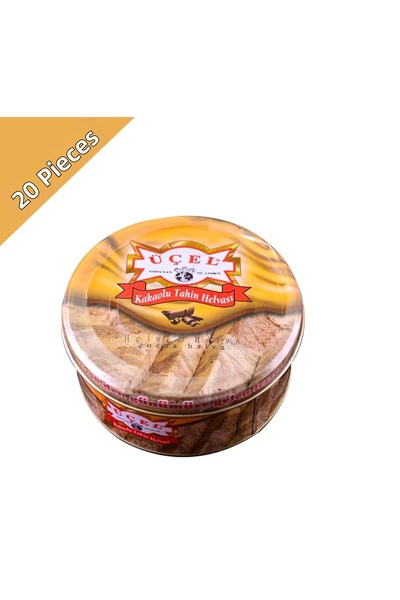 Üçel حلوى الكاكاو 830 جرام × 20 قطعة |   حلوى تقليدية |   وجبات الإفطار والحل...