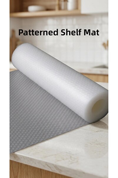 lowell home Transparent Non-Slip Shelf and Drawer Cover 45X300 cm Cabinet Int...