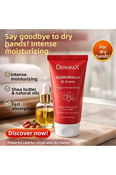 Derminix Rosehip Hand Cream 50ml
