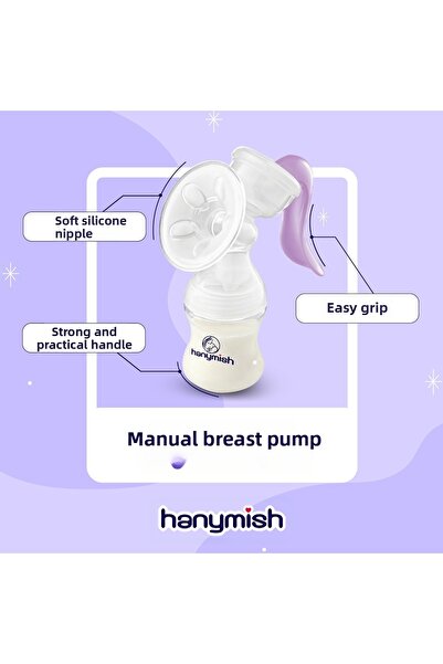 Hanymish مضخة الثدي العملية اليدوية موديل 1030