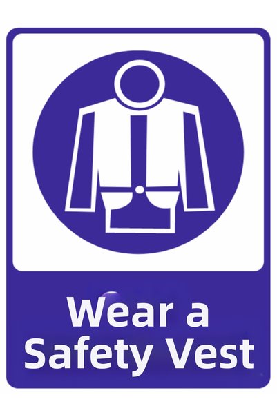 HiperAD Reklam Can You Wear a Life Jacket Warning High Quality Printing Decoc...