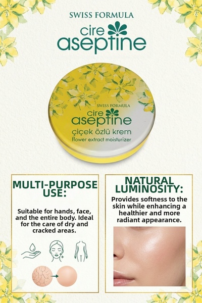 CIRE ASEPTINE Flower essence cream tin box 150 ml