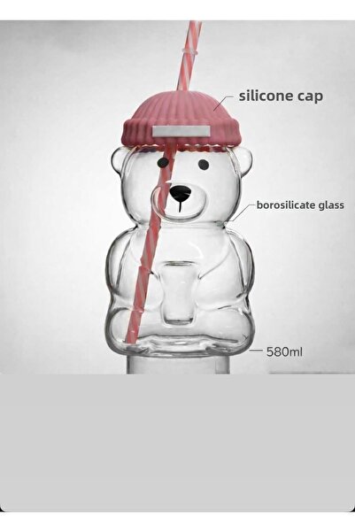 MİMOZA PARK كوب تيدي بير باريستا ستار كام للمشروبات الباردة سعة بنقشة دب كوب ...