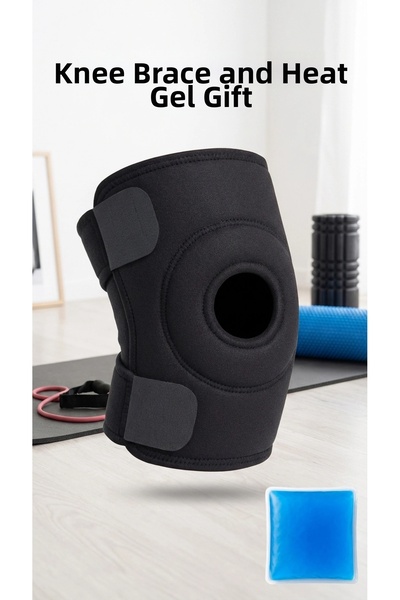 MericLine Cross-Support Knee Brace with Thermogel for Meniscus Pain and Athletes