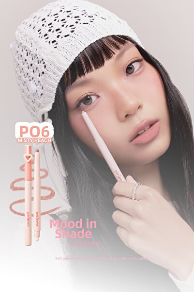 PERIPERA Easily Applied Soft Pencil Eyeshadow Mood in Shade Eye Stick (P06 Mi...
