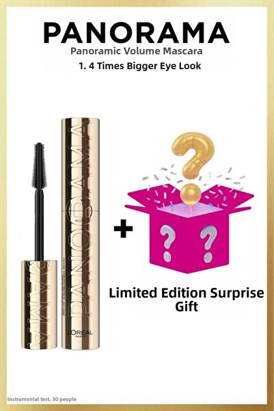 L'Oreal Paris Panorama Mascara Black + Surprise Box Gift