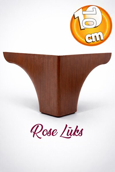 Badem10 Canapea Mobilier cu Model din Lemn Maro Rose Lux - Picior de ridicare...