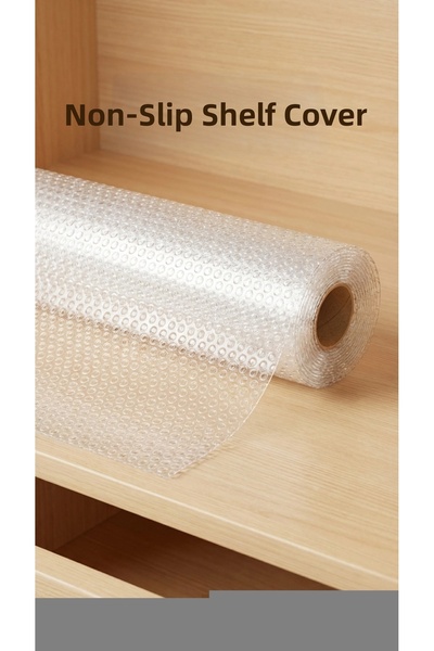 Generic Brand Transparent Pvc Anti-Slip Shelf Cabinet Drawer Cover 45X300 cm ...