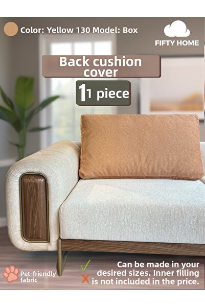 Fifty Home 1 BUC Husă mare pentru spătar pernă pentru canapea - husă pentru p...