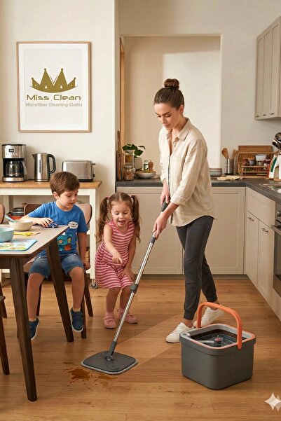 MissClean (με +1 ανταλλακτικό πανί ως δώρο) Σετ αυτόματου καθαρισμού που διαχ...