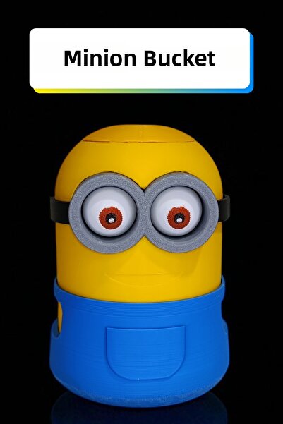 Genç 3D Κουμπαράς Μίνιον με Διπλά Μάτια |   Χαριτωμένο και ανθεκτικό κουμπαρά...