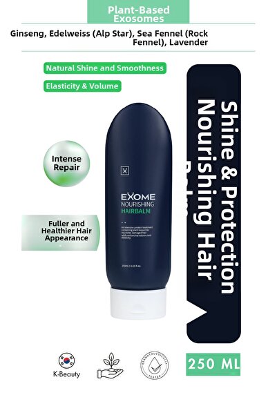 Exome كريم للشعر 250 مل |   بلسم الشعر المرمم والمغذي الذي يحتوي على الإكسوسو...