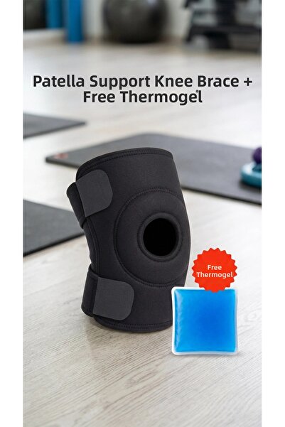 lowell home Athlete's Knee Brace with Cross Ligament Support, Thermogel, Medi...