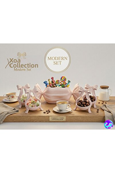 XOA Collection مجموعة ماجستي إديشن الفاخرة المكونة من 5 قطع: وعاء سلطان كبير ...