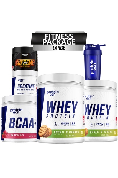 Proteinocean Fitness Package Large - Cookie% Banana Raspberry