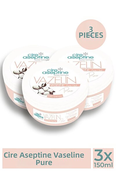 CIRE ASEPTINE Vaseline Pure 150 ml 3 Pieces