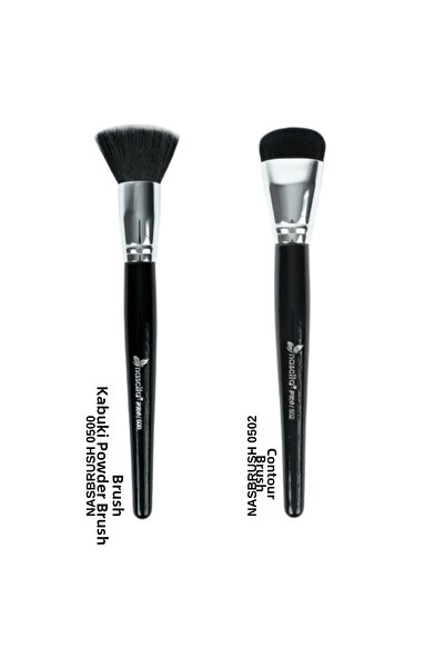 nascita فرشاة كابوكي لوضع كريم الأساس 500، فرشاة كونتور 502