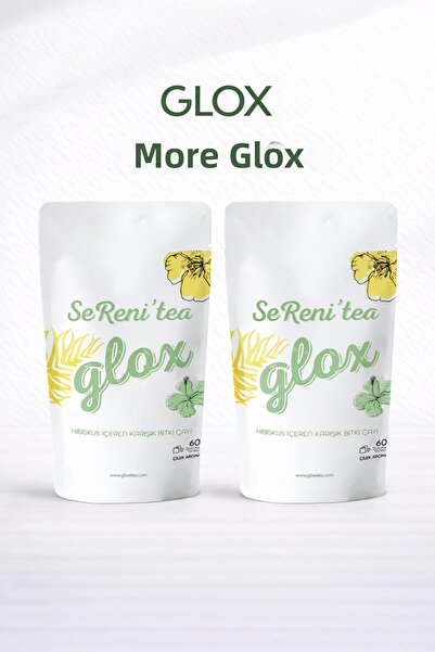 Gloxtea Bromelain Mixed Powder Tea Sereni'tea - شاي مخفوق بنكهة الفراولة واله...