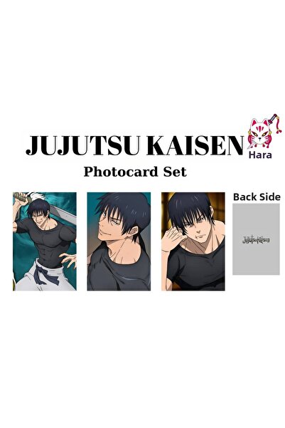 Hara Company Set de carduri foto anime Jujutsu Kaisen Toji Fushiguro / Set de...
