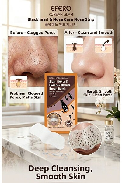 efero 20-Pack Blackhead and Pore Cleansing Nose Strips