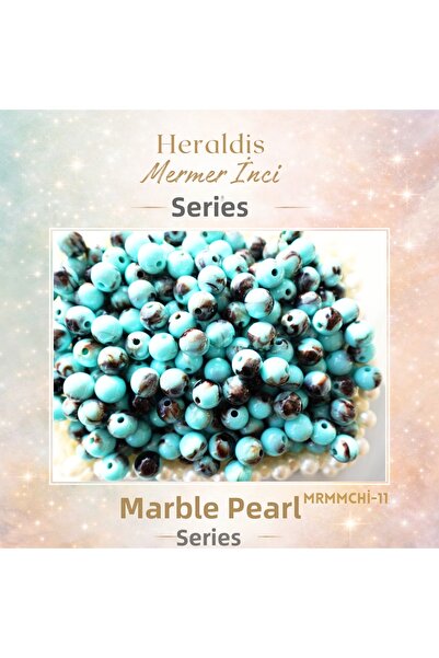 CSG BAZAAR 10 mm Plastic Marble Pearl Beads 100 Pieces Mrmmchi-11