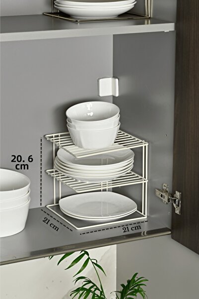 Edora Home Suport multifuncțional pentru vase, pahare, organizator de bucătăr...