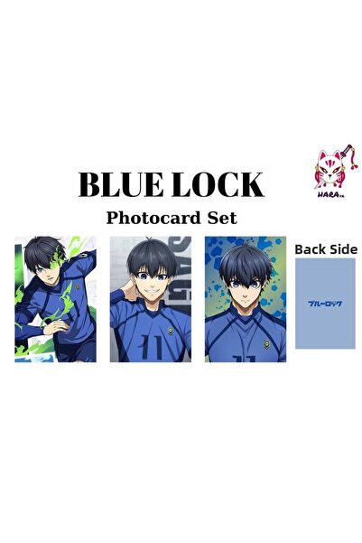Hara Company مجموعة بطاقات صور أنمي بلو لوك يويتشي إيساجي / مجموعة بطاقات قاب...