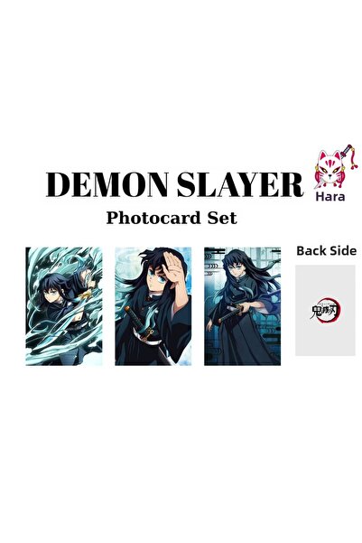 Hara Company Set de carduri foto anime Demon Slayer Animesi Muichiro Tokito /...