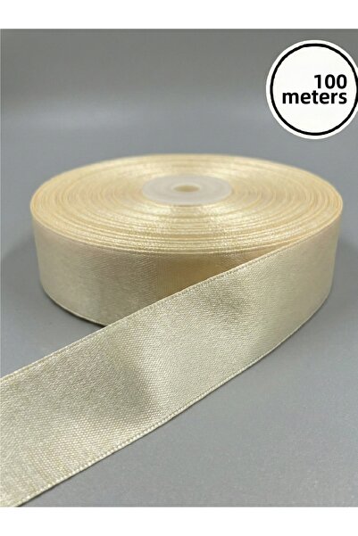 Massaltay Κορδέλα σατέν 3 εκ. 100 μέτρα 1 μπάλα γυαλιστερή διακοσμητική κορδέ...