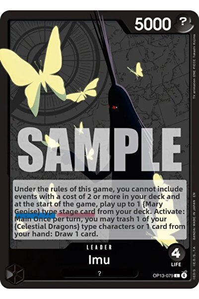 Bandai TCG One Piece Imu Op13-079 Licensed Game Card (En)