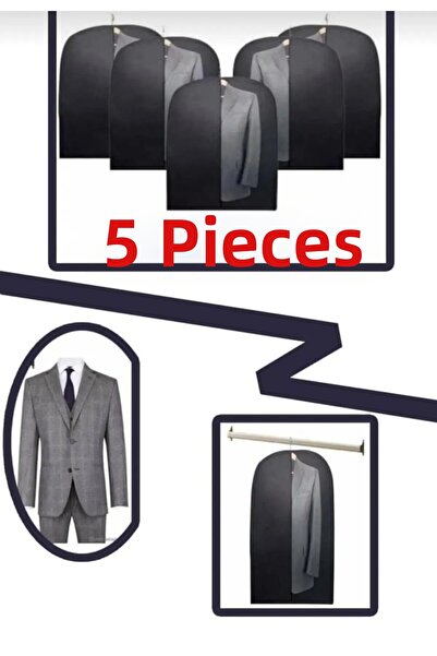 ozbience Σετ 5 μαύρων θηκών για κοστούμια, ιδανικό για προστασία και αποθήκευση