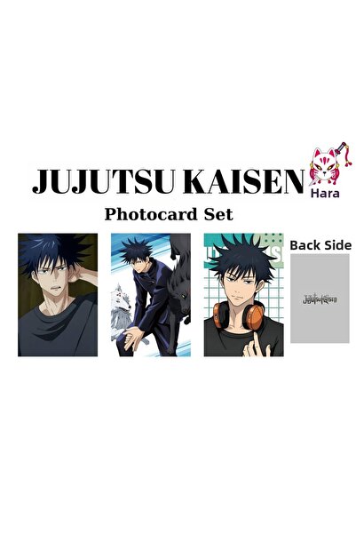 Hara Company Set de carduri foto anime Jujutsu Kaisen Megumi Fushiguro / Set ...