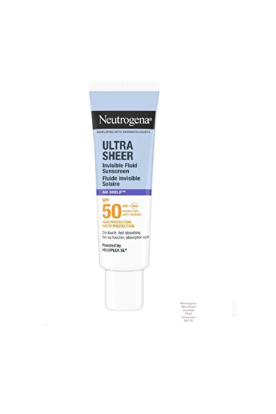 Neutrogena سائل التدريع الشمسي فائق النعومة للوجه بعامل حماية من الشمس SPF50،...