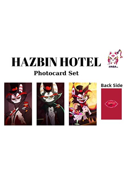 Hara Company مجموعة بطاقات صور هازبين هوتيل هوسك / مجموعة بطاقات قابلة للتجميع