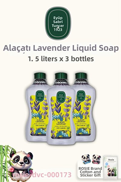 Eyüp Sabri Tuncer روزي 3 عبوات أيوب صبري تونجر ألاكاتي - 1.5 لتر صابون سائل و...