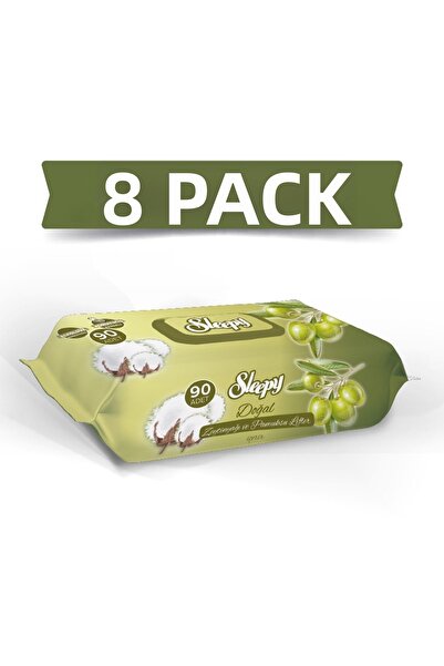 Sleepy Olive Oil Wet Towel 8x90=720 Sheets