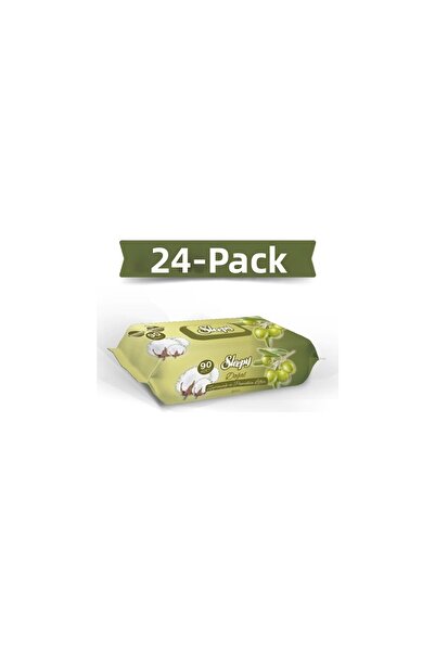Sleepy 90's Olive Oil Wet Wipes (24 Pieces)