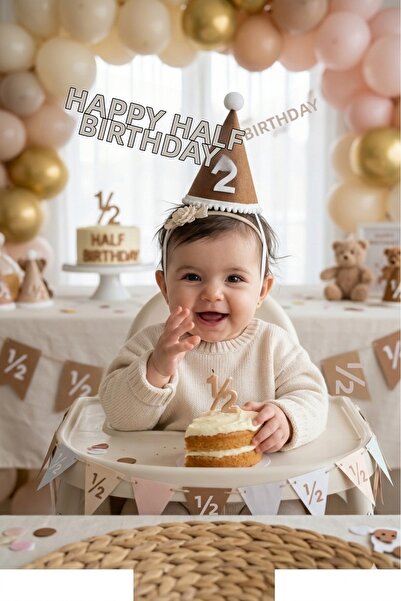 Deniz Party Store Μικροσκοπικό 1 / 2 καπέλο τσόχα 15 x 12 cm 1 Τ.Μ